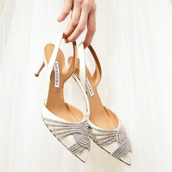 Bridal Collection Aquazzura Bridal Shoes Aquazzura Lace Matilde